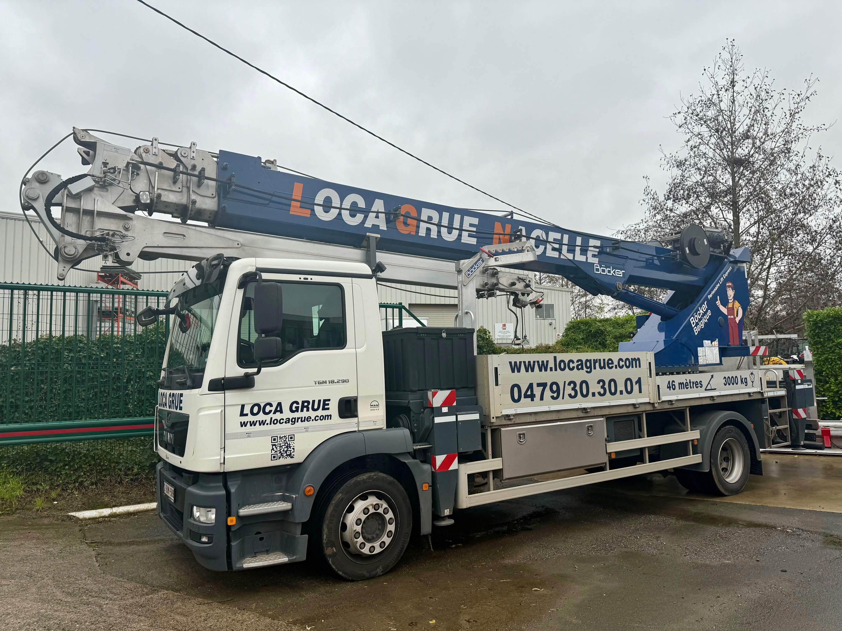 location camion grue AK46/6000